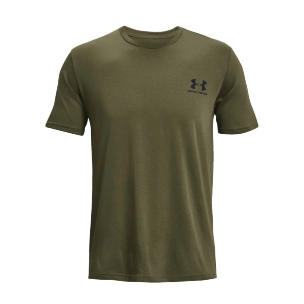 T-krekls Under Armour Charged Olive — T-krekli