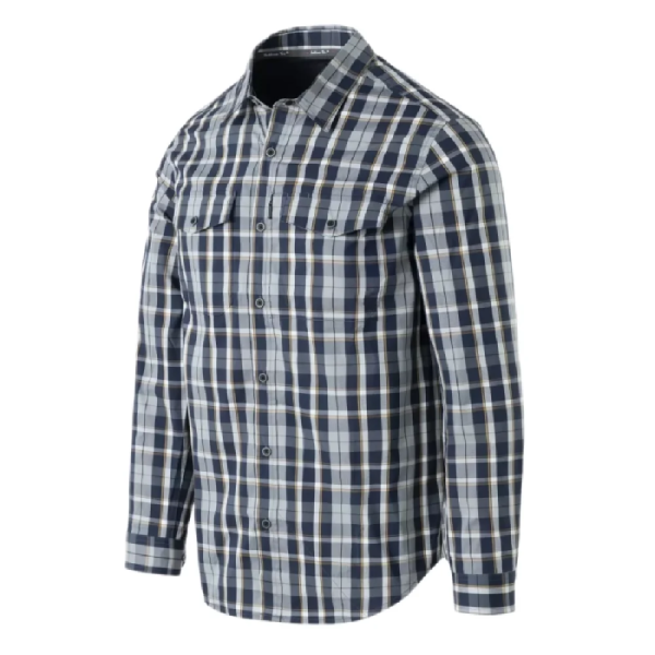 Krekls Helikon-Tex Concealed Carry Shirt - Calm Blue Plaid – M