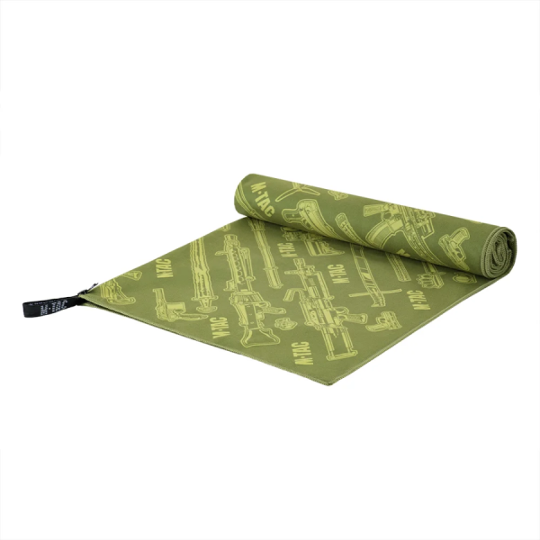 Microfiber Towel Weapon 150x75 Green M-Tac