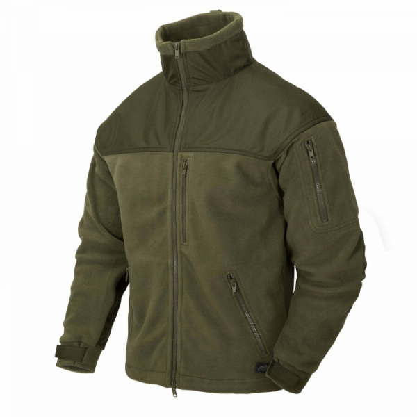 Flīsa Jaka Helikon-Tex CLASSIC ARMY Jacket Olive Green