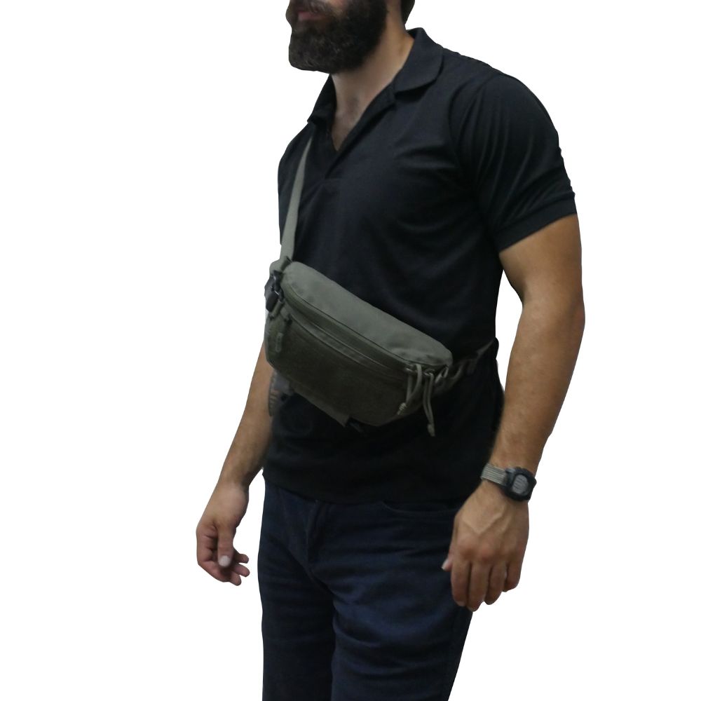 Somiņa - Agilite Six Pack™ Hanger Pouch Ranger Green