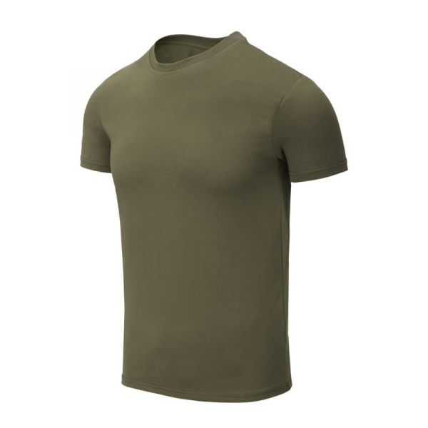 T-krekls - Organic Cotton T-Shirt SLIM - Olive Green – XXL