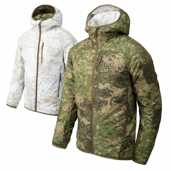 Jaka - Reversible Wolfhound Hoodie Jacket® - Windpack - Pencott Wildwood/Pencott Snowdrift