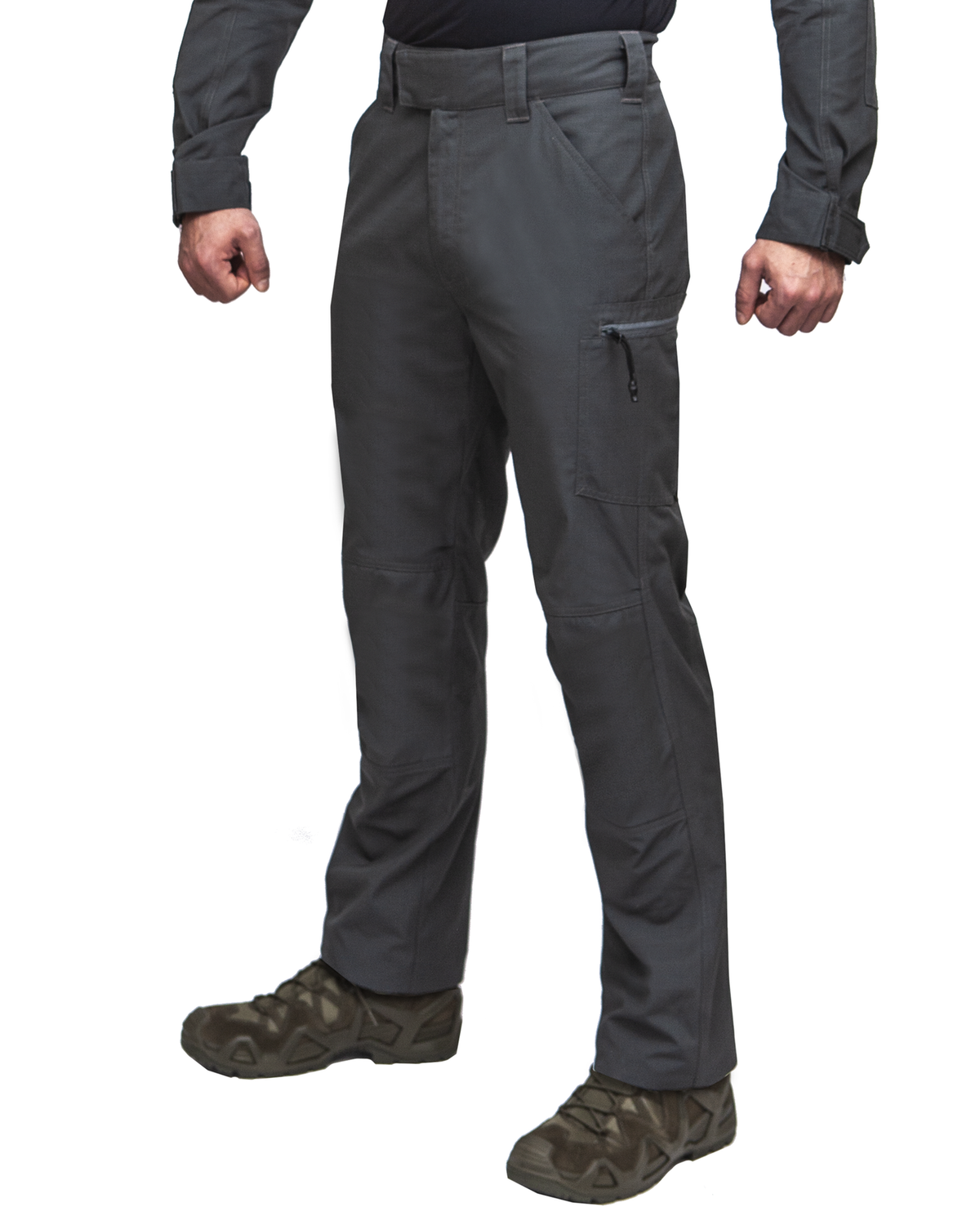 Bikses All-rounded utility trousers, NYCO, Steel Grey, L-Long — Suited Systems – ražotāja attēls 2