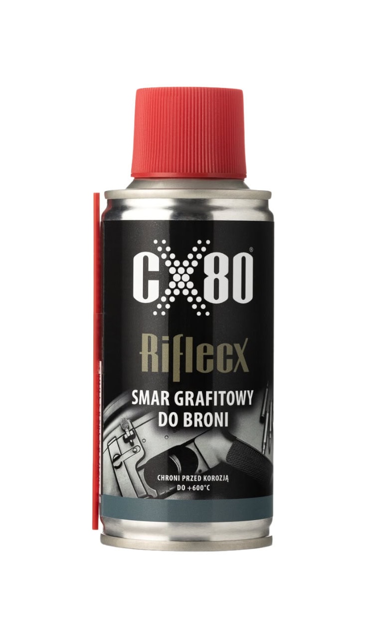 Grafīta aerosols RifleCX Graphite Spray 150 ml