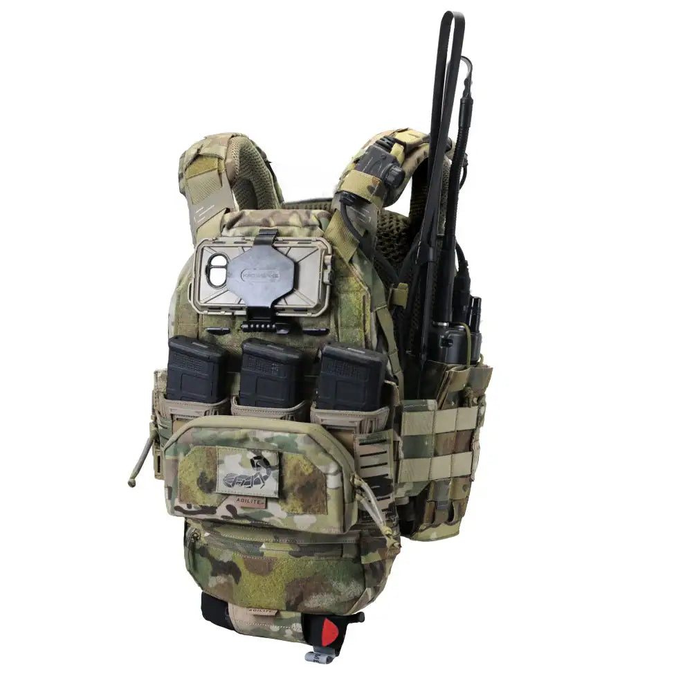 Uzkabes Veste AGILITE K-ZERO Plate Carrier Multicam - Medium — attēls 6