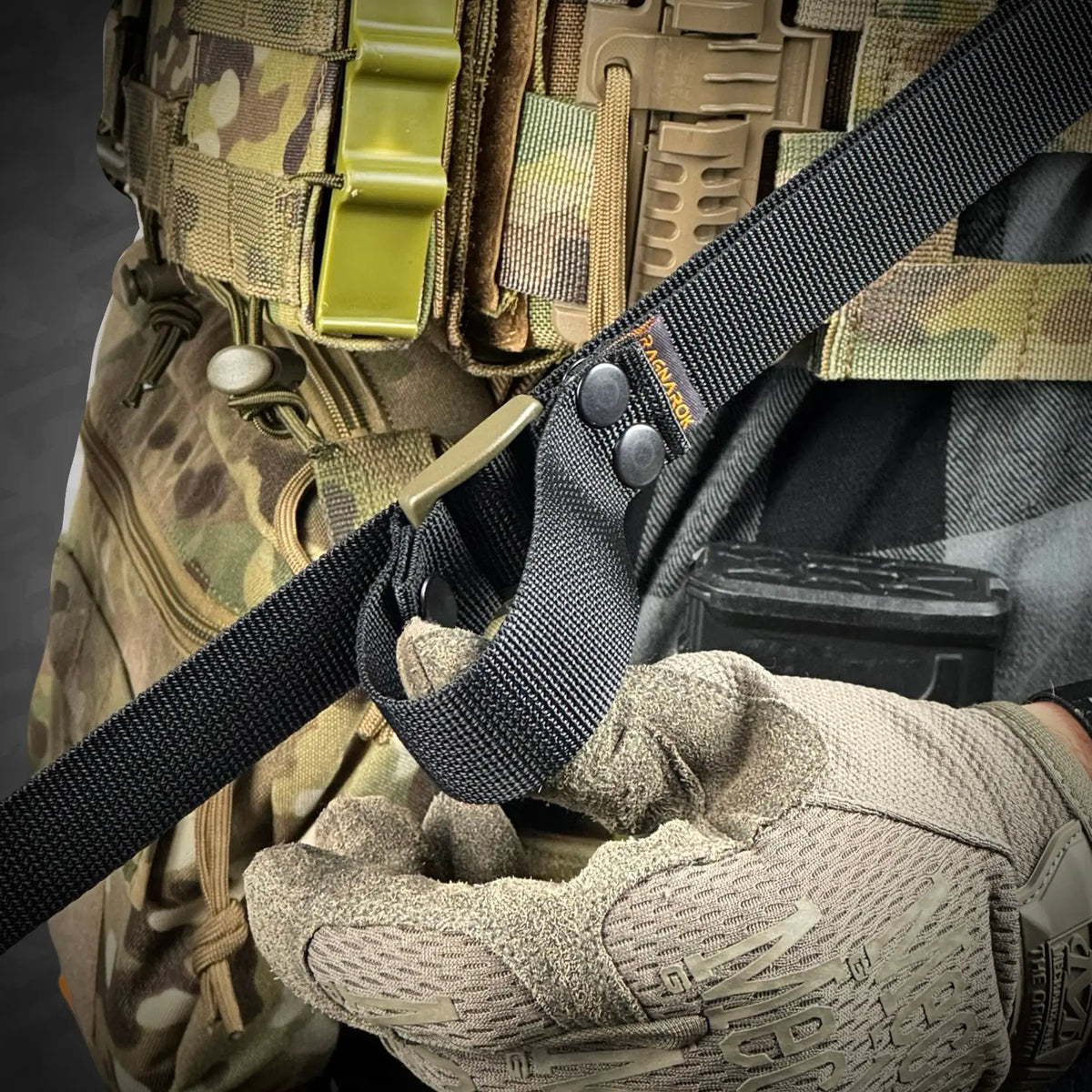Divu Punktu Ieroču Siksna RAGNAROK Forseti QD Gen II Black — attēls 5