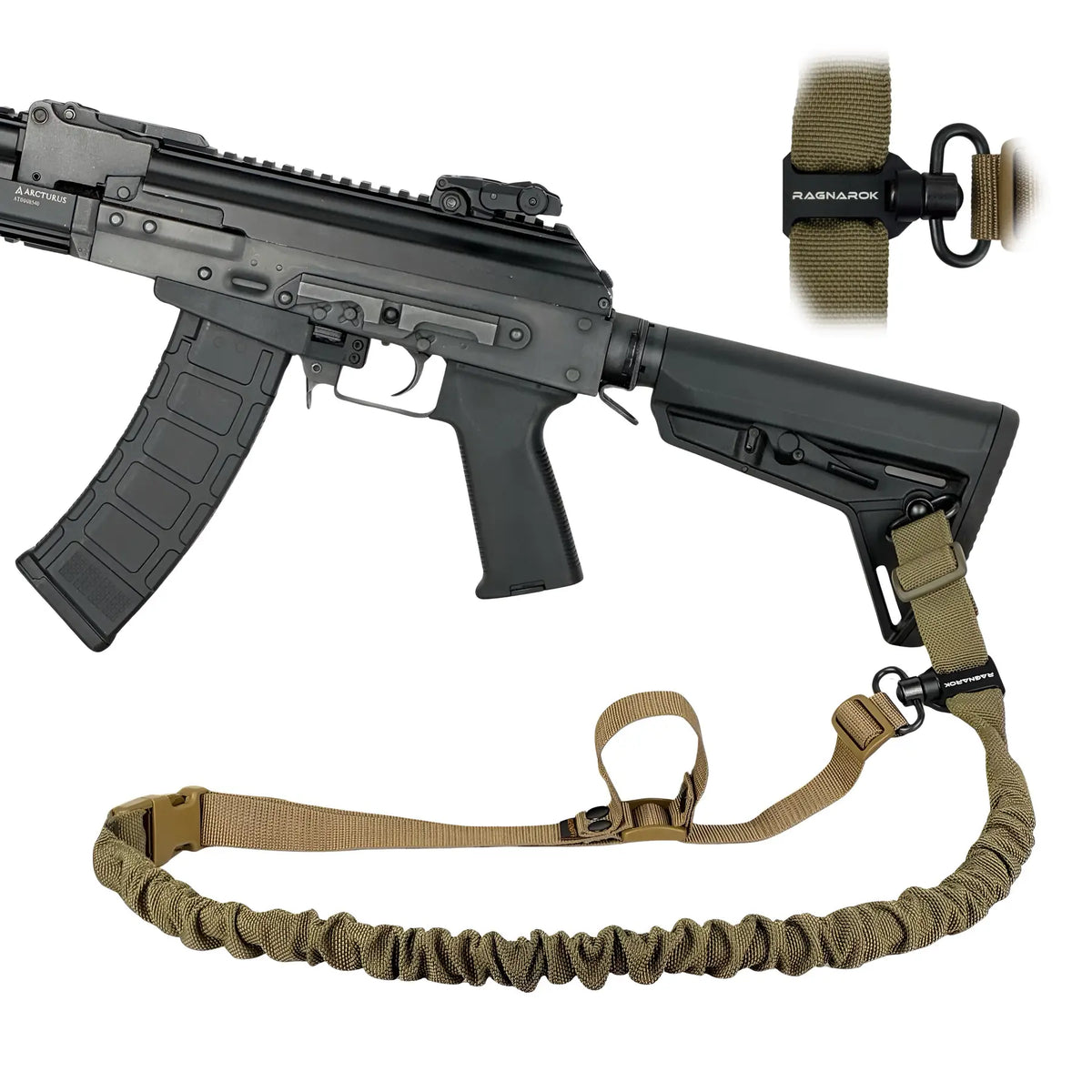 Divu Punktu Ieroču Siksna RAGNAROK Forseti QD Gen II Coyote — attēls 7