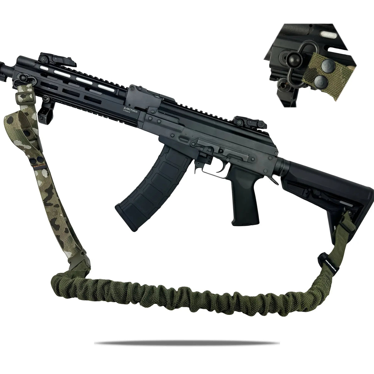 Divu Punktu Ieroču Siksna RAGNAROK Forseti QD Gen II Multicam — attēls 9