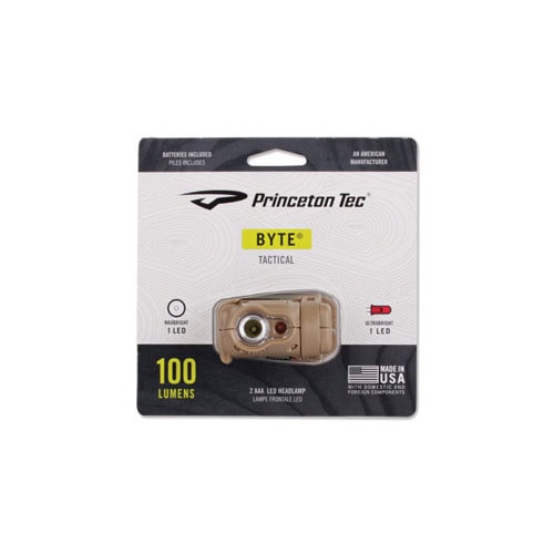 Galvas lukturis Princeton Tec BYTE, tan