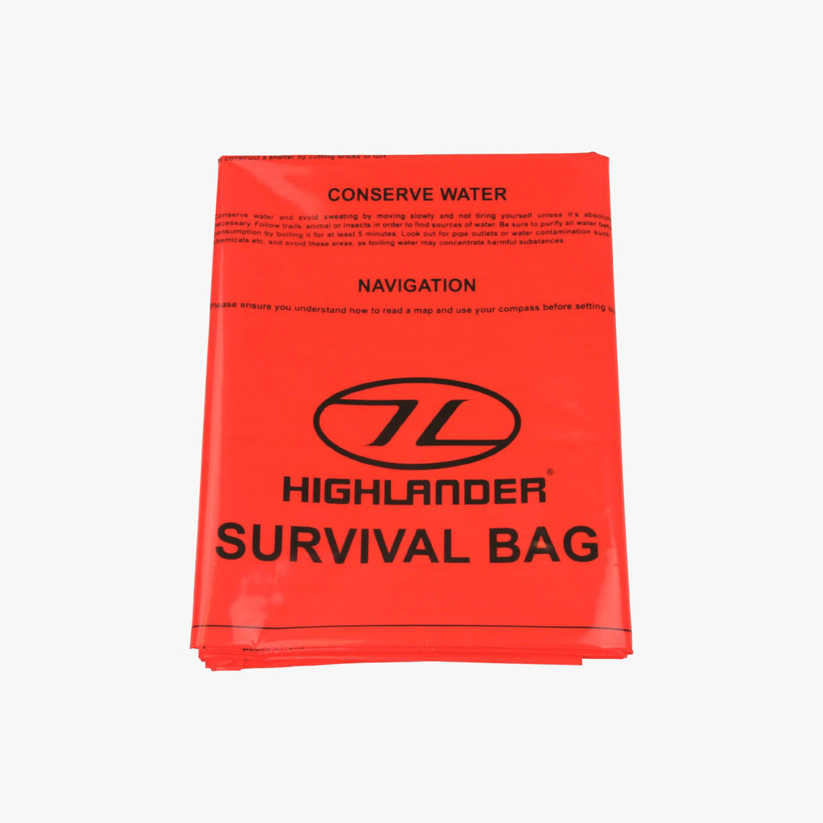 Highlander Double Survival Bivi Bag – Orange
