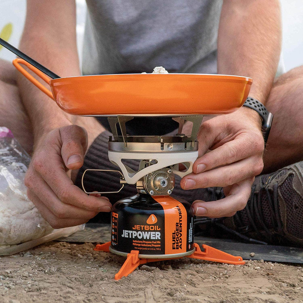 Jetpower mixed fuel 100g, gāze tūristu plītiņai