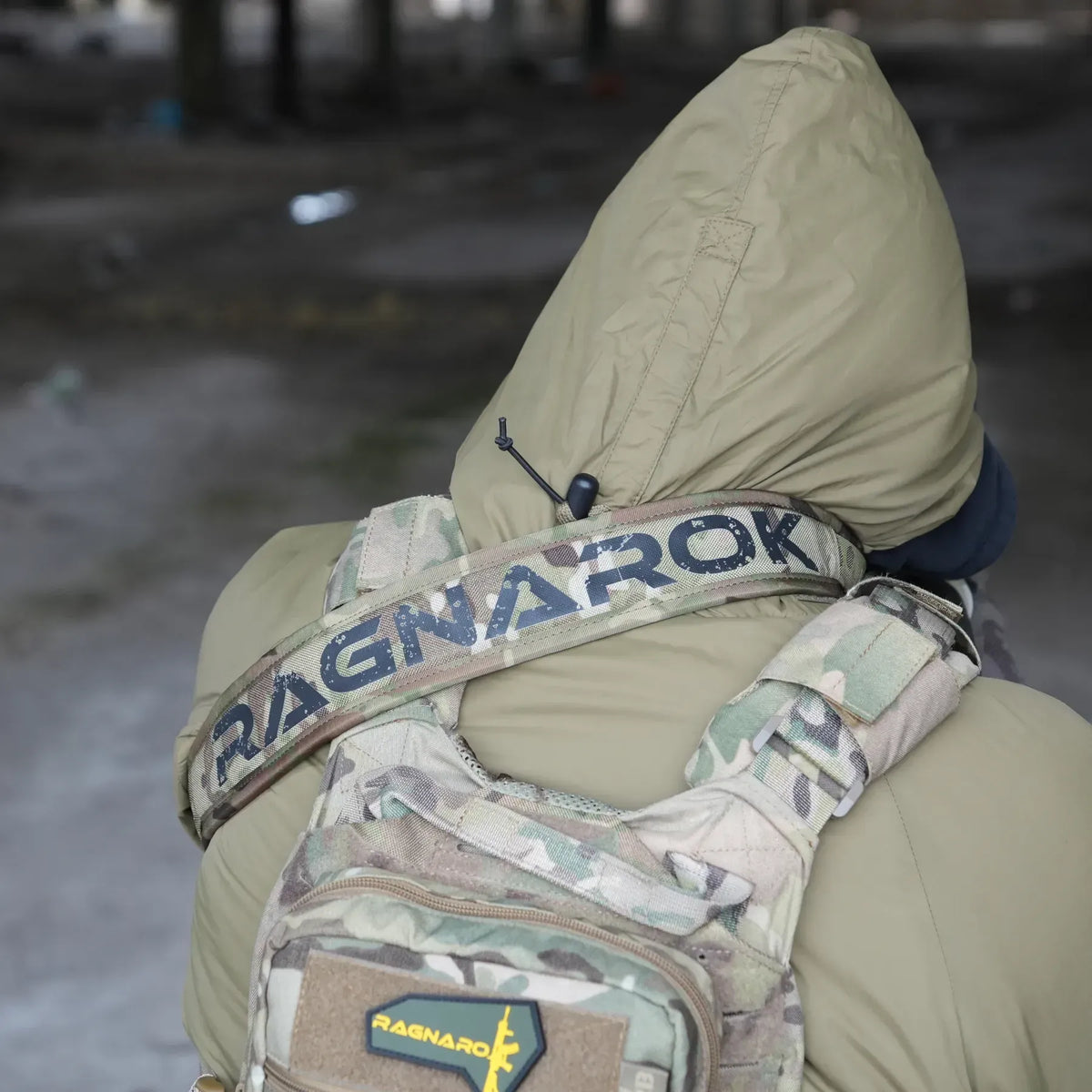 Trīs Punktu Polsterēta Ieroča Siksna RAGNAROK Kraken QD Gen II Multicam — attēls 5