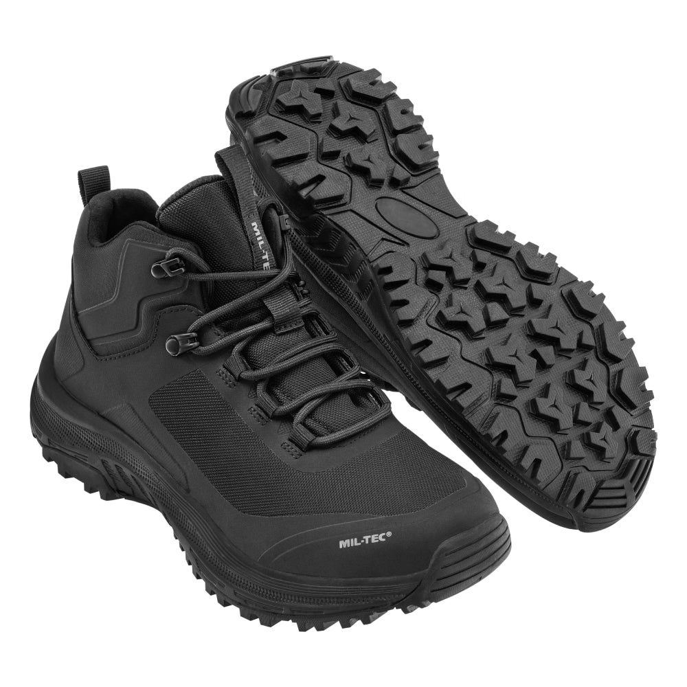 Zābaki MIL-TEC Assault MID Boots Black — attēls 1