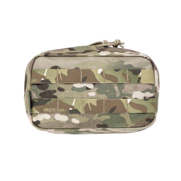 Somiņa WAS Medium Horizontal MOLLE Pouch Zipped MultiCam