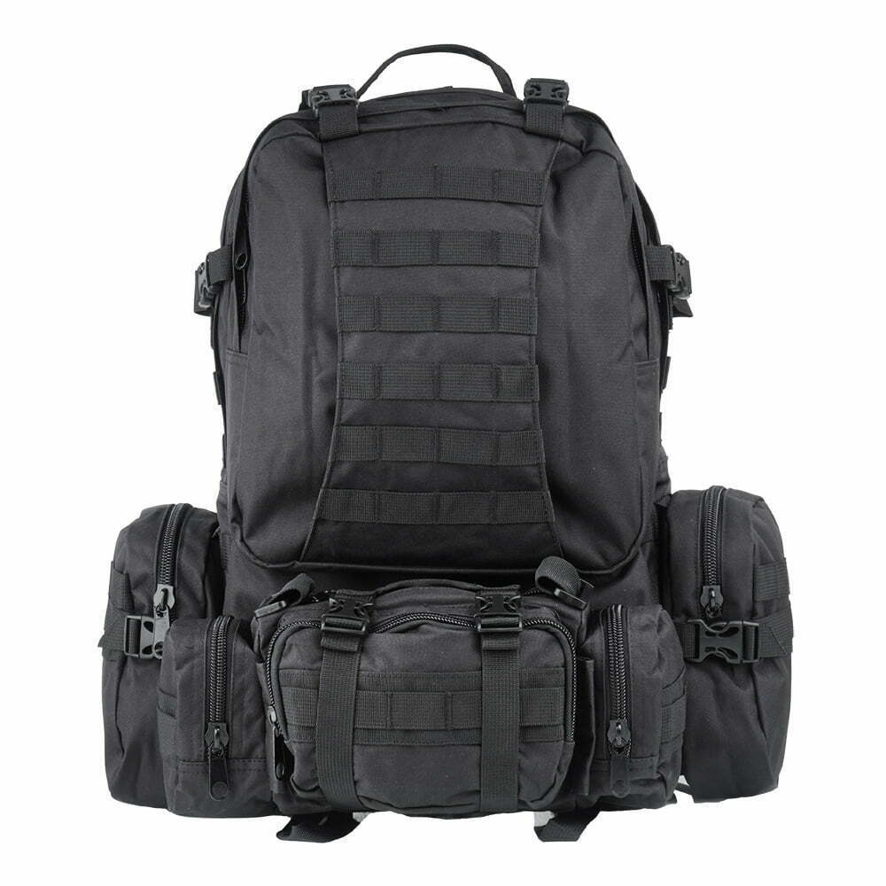 Mugursoma DEFENSE PACK ASSEMBLY, Black — Mil-Tec — attēls 1