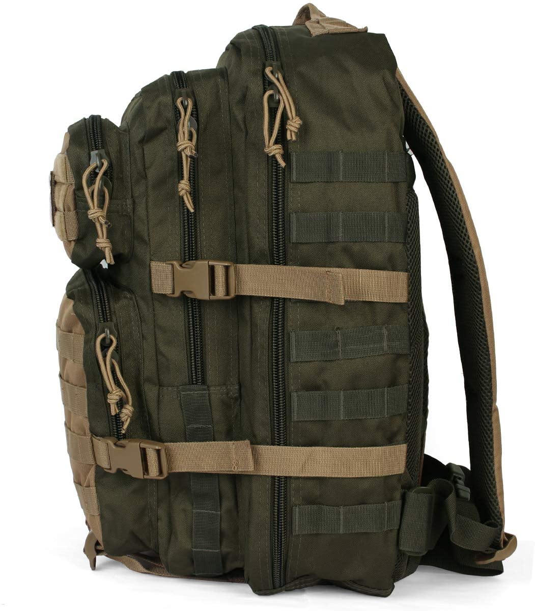 Mugursoma - US ASSAULT PACK LG olive / coyote — Mil-Tec — attēls 2
