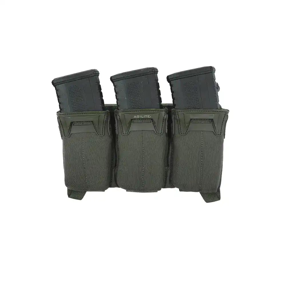 Somiņa - Agilite Pincer™ Triple Multi-Caliber Mag Pouch Ranger Green
