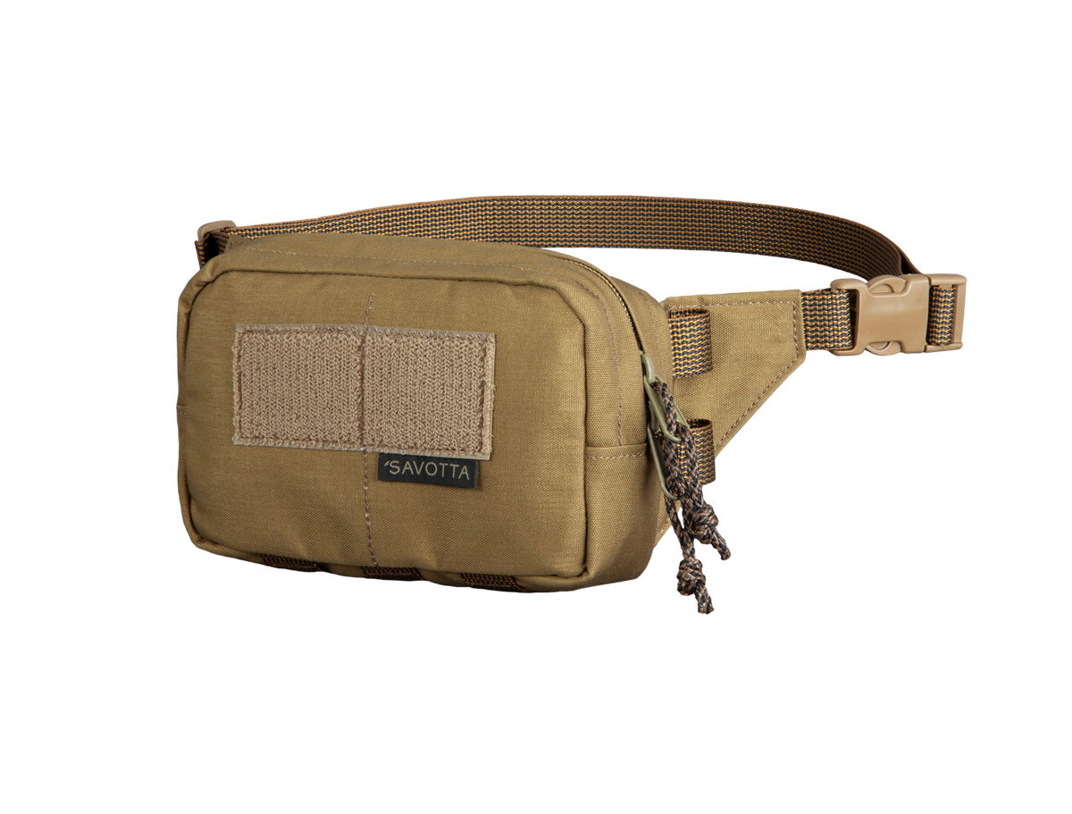 Jostas soma SAVOTTA Kukkaro Hip Pack Brown – galvenais attēls