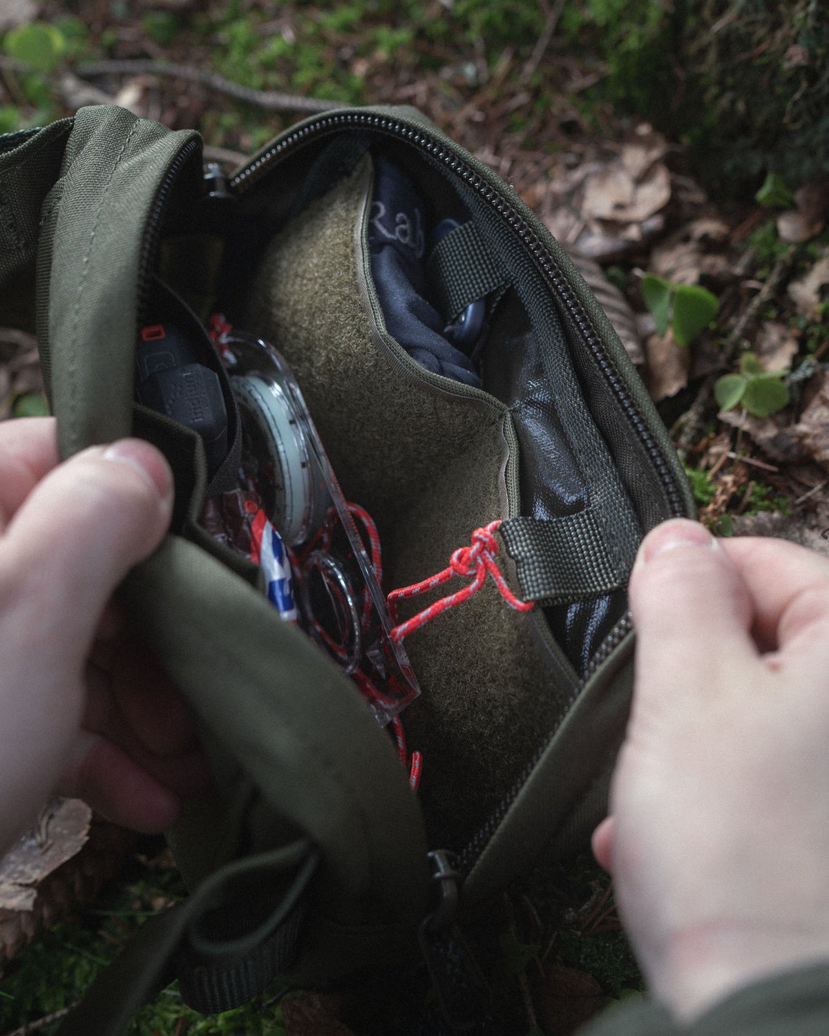 Jostas soma SAVOTTA Kukkaro Hip Pack Green – attēls 5
