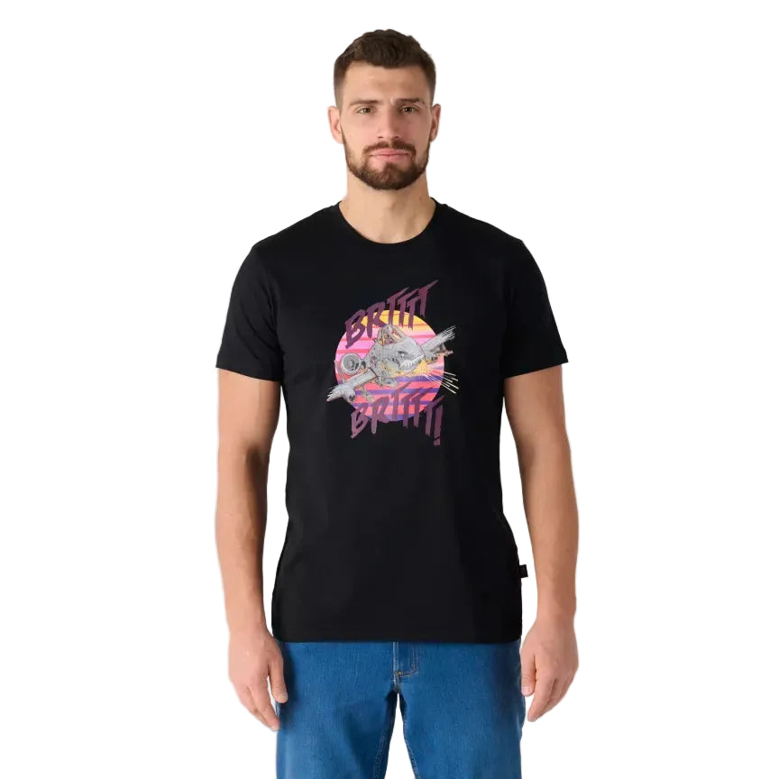 T-krekls Helikon-Tex A-10 Warthog – Black – galvenais attēls