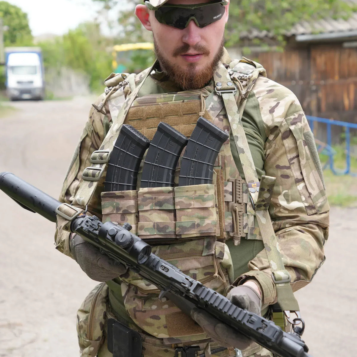 Divu Punktu Ieroču Siksna RAGNAROK Tyr Gen II Ranger Green — attēls 2