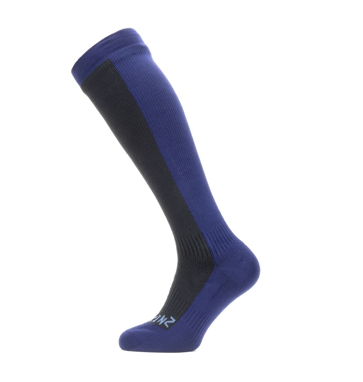 Ūdensizturīgas Zeķes SEALSKINZ WORSTEAD WP CW Knee Sock Black/Navy