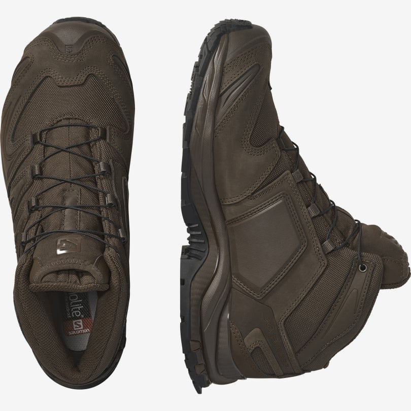 Zābaki SALOMON XA Forces MID EN Earth Brown — attēls 2