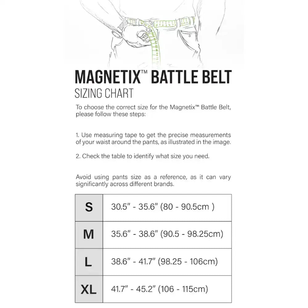 Taktiskā Josta AGILITE Magnetix™ Battle Belt Black