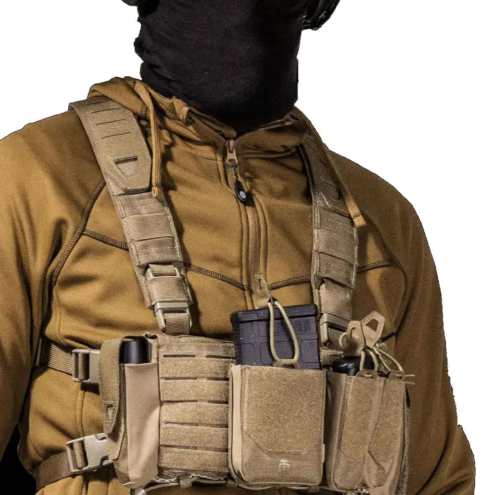 Aptversoma FREY SR25/G36 Single Pouch Coyote — attēls 4