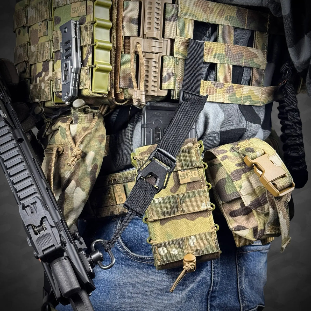 RAGNAROK THOR-1 Papildus Paracord Stiprinājuma Cilpa Black — attēls 7