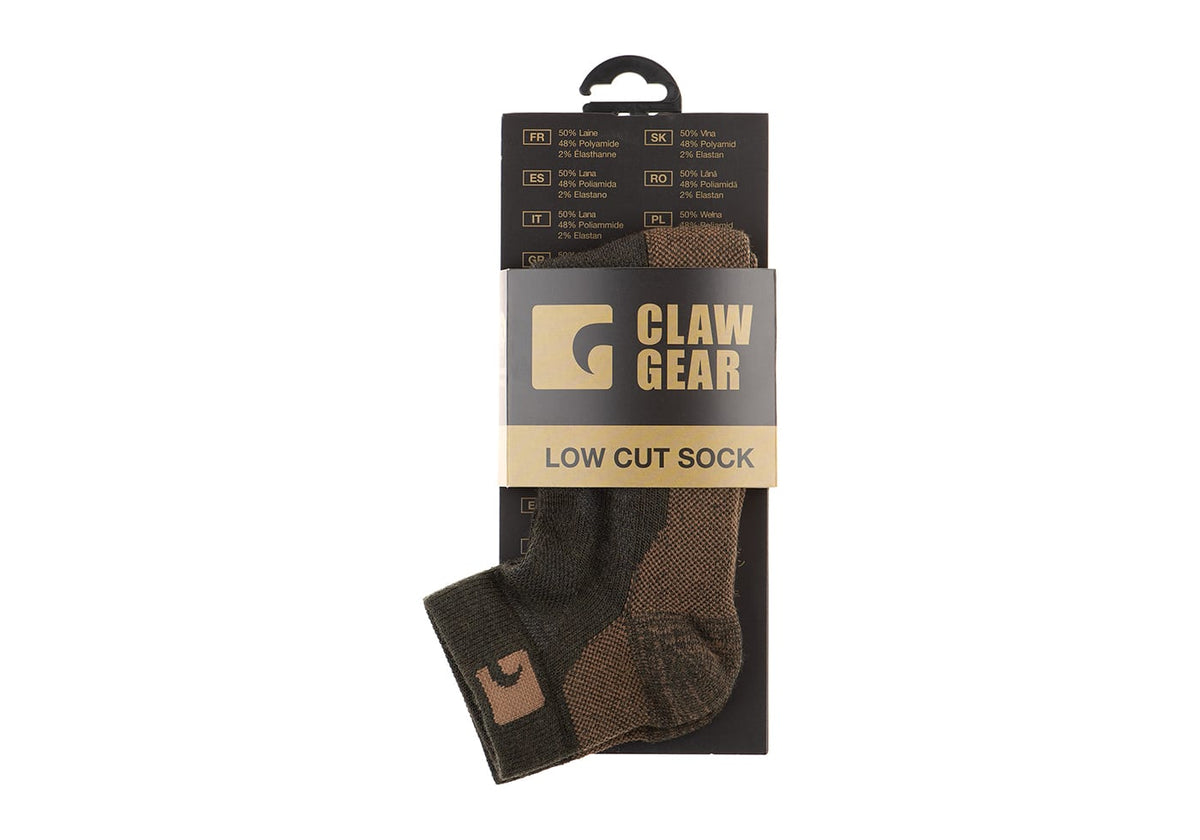 CLAWGEAR Merino Low Cut Ankle Socks Green