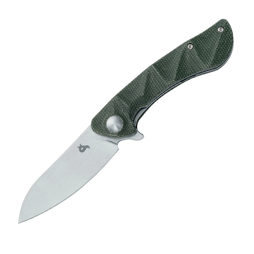 Black Fox Dripper Folding Knife OD