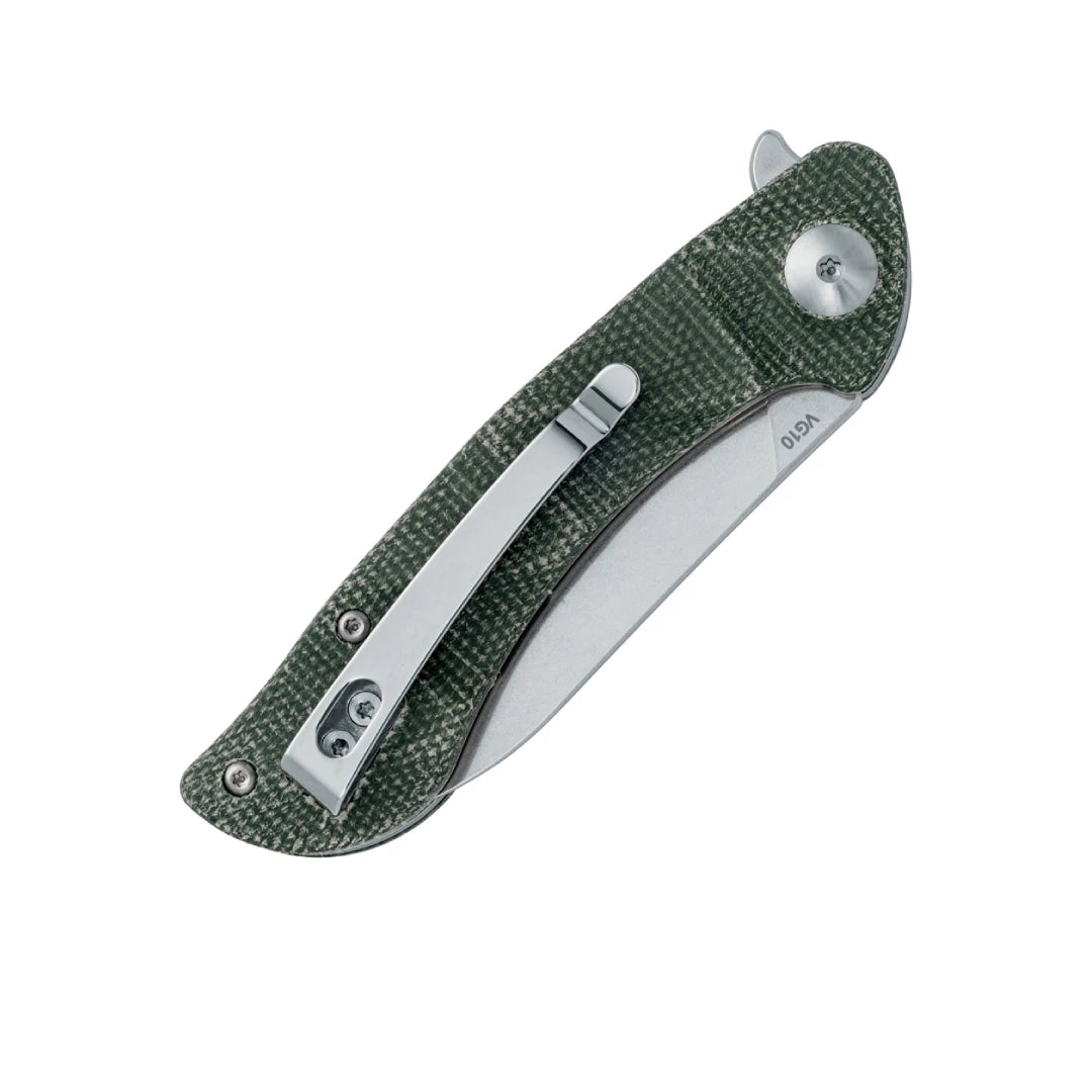 Black Fox Dripper Folding Knife OD