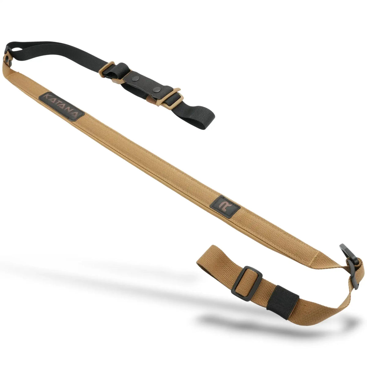 Divu Punktu Ieroču Siksna RAGNAROK Katana Ar Karabīni Coyote/Black — attēls 1