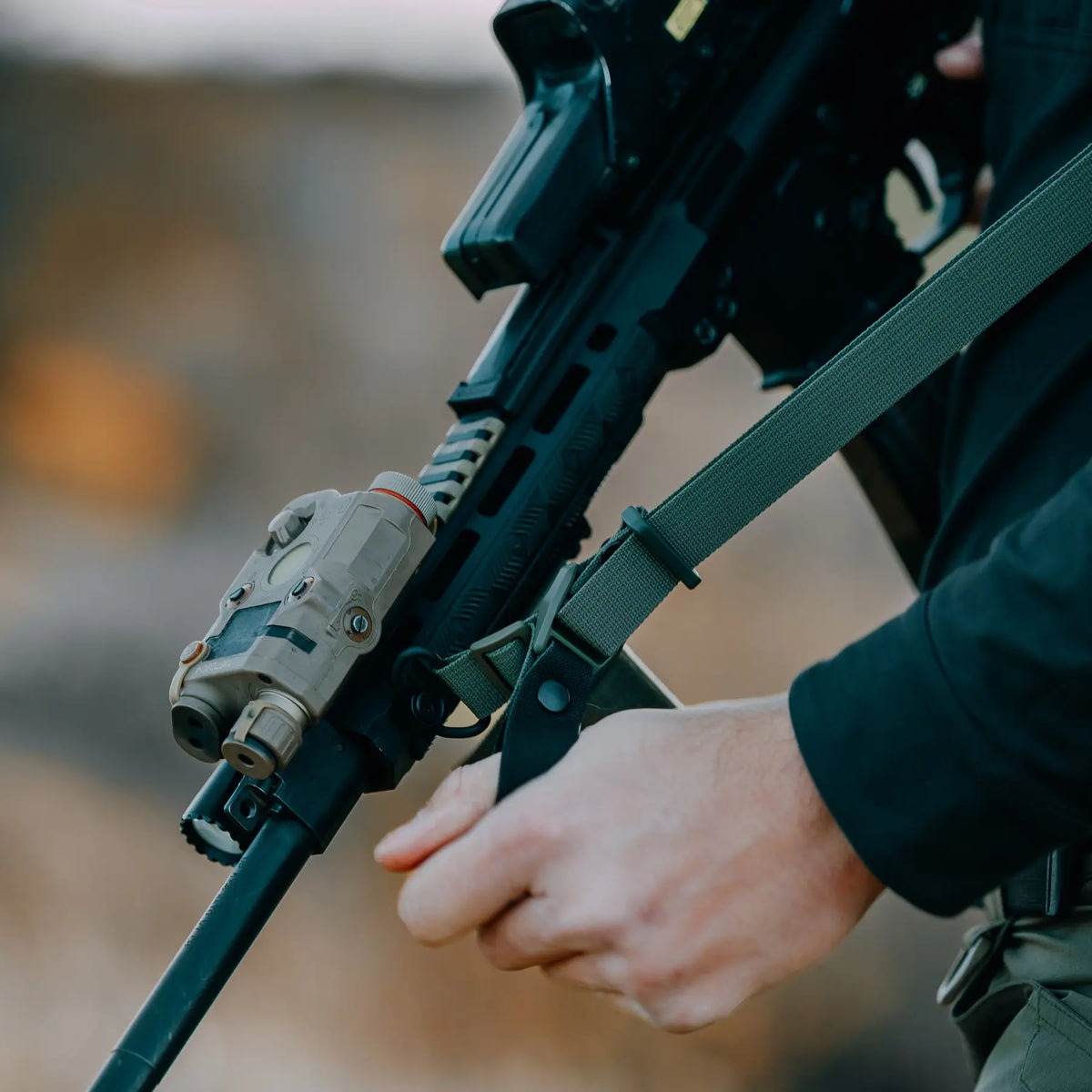 Divu Punktu Ieroču Siksna RAGNAROK Katana Sling Ranger Green — attēls 7