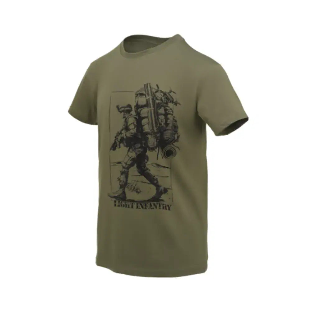 T-shirt Helikon-Tex Light infantry Olive Green