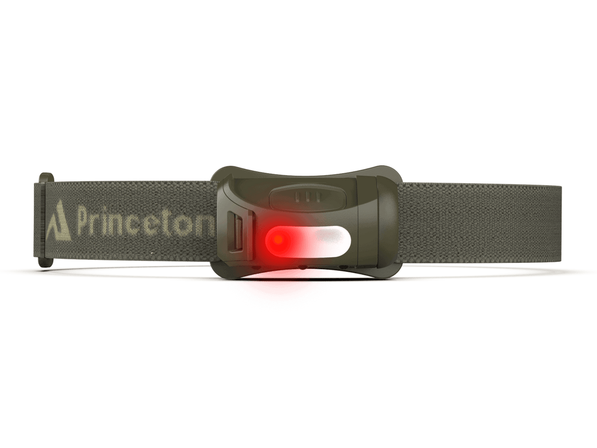 Galvas lukturis Princeton Tec FRED 200 Lumen Olive