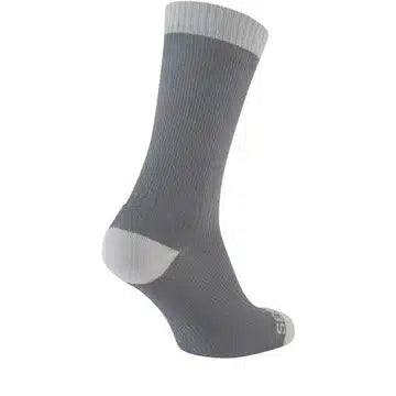 Ūdensnecaurlaidīgas Zeķes SEALSKINZ Waterproof Warm Weather Mid Length Sock Grey WIVETON