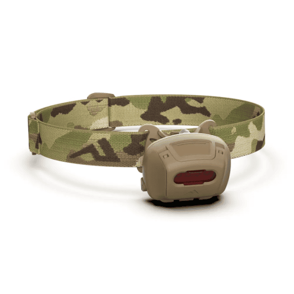 Galvas lukturis QUAD-TAC 78lumen  (Princeton Tec), Multicam