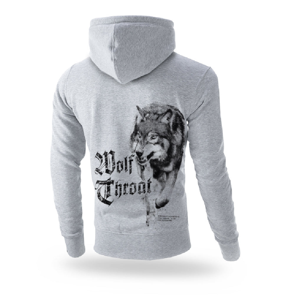Dobermans Aggressive Wolf Throat Hoodie – Grey