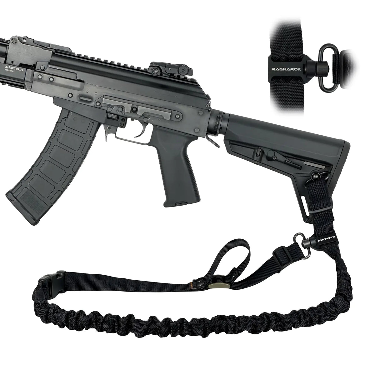 Divu Punktu Ieroču Siksna RAGNAROK Forseti QD Gen II Black — attēls 10