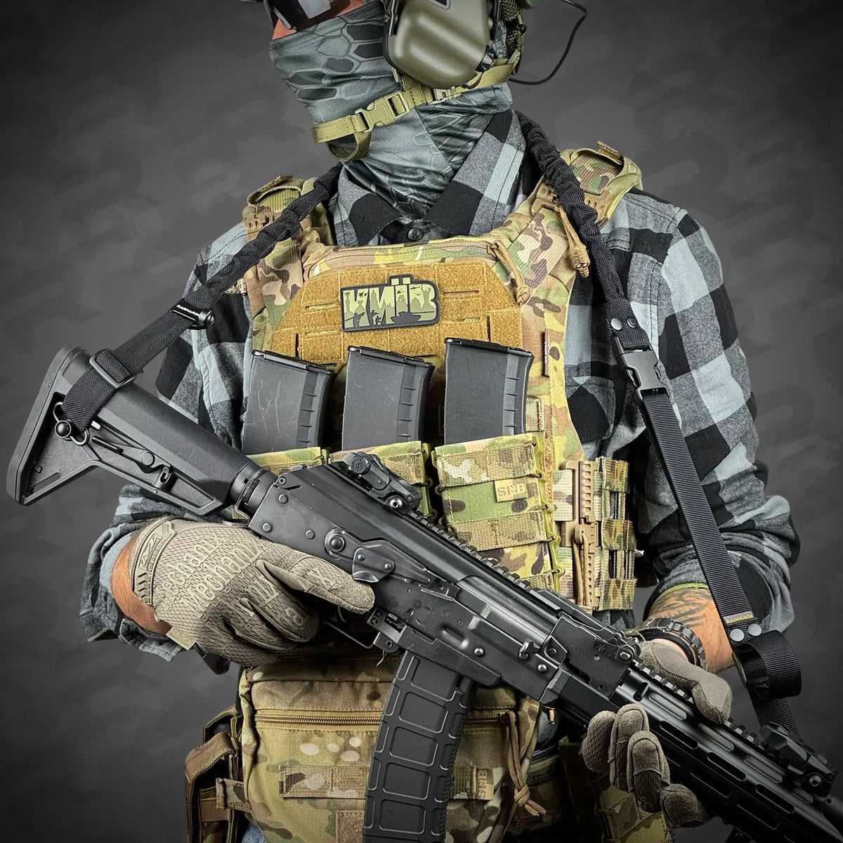 Divu Punktu Ieroču Siksna RAGNAROK Forseti QD Gen II Black — attēls 8