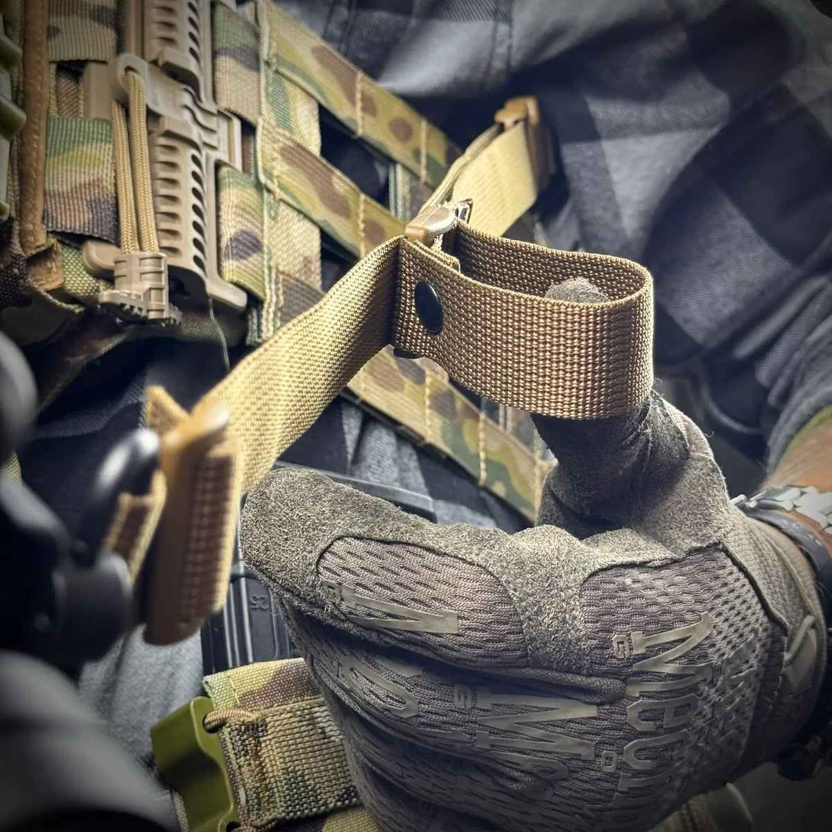 Divu Punktu Ieroču Siksna RAGNAROK Forseti QD Gen II Coyote — attēls 5