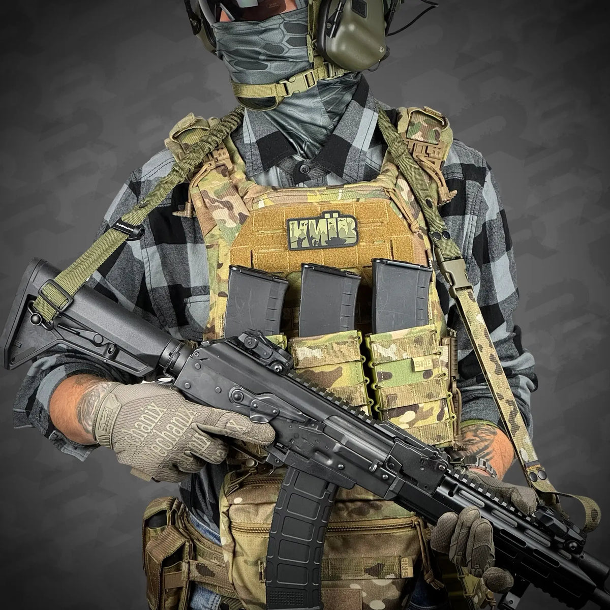 Divu Punktu Ieroču Siksna RAGNAROK Forseti QD Gen II Multicam — attēls 8