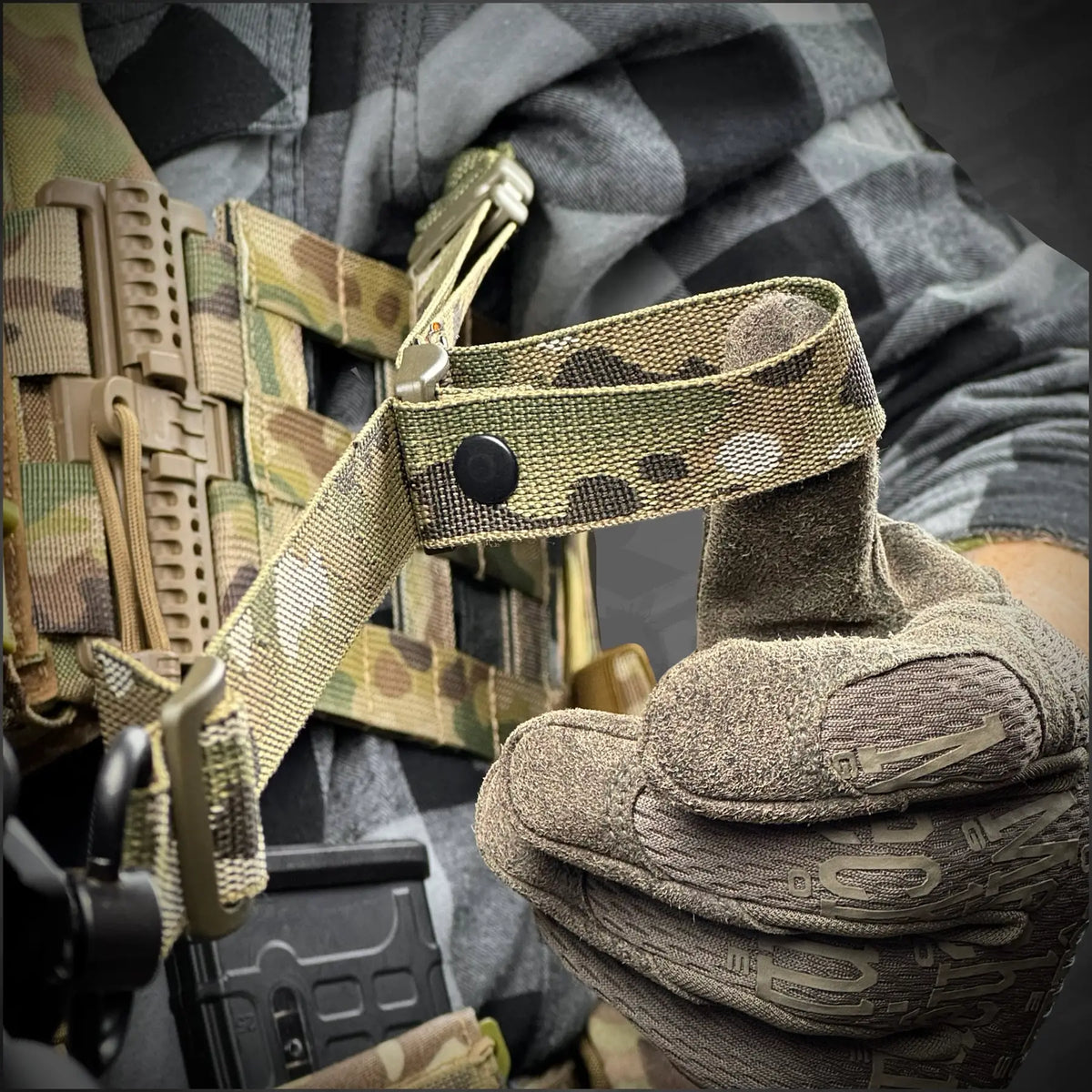 Divu Punktu Ieroču Siksna RAGNAROK Forseti QD Gen II Multicam — attēls 13