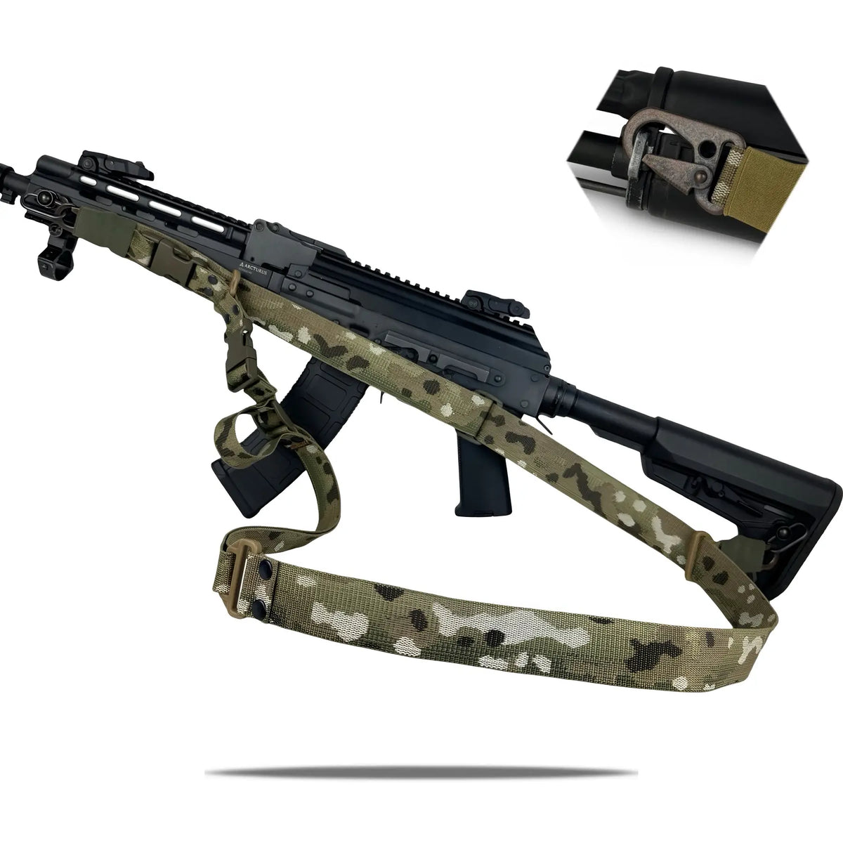 Trīs punktu Ieroča Siksna RAGNAROK Hel Sling Gen II Multicam — attēls 2