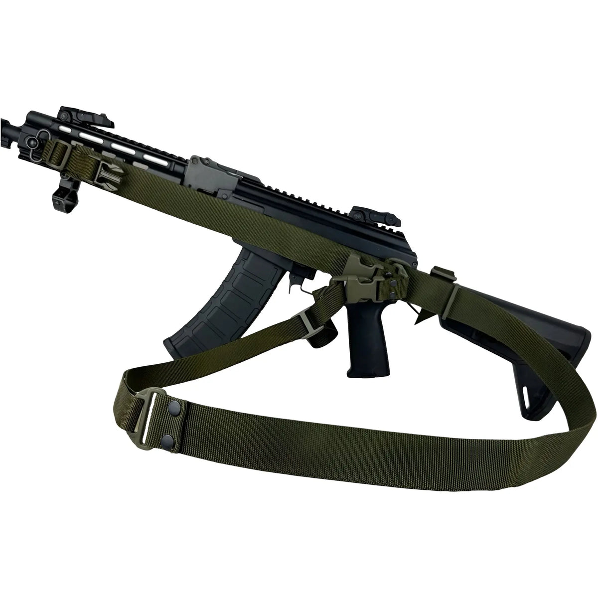 Trīs punktu Ieroča Siksna ar Karabīni RAGNAROK Hel Sling Gen II Olive — attēls 4