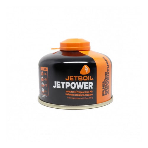 Jetpower mixed fuel 100g,  gāze tūristu plītiņai