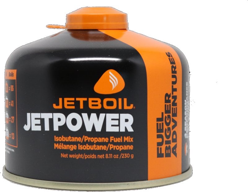 Jetpower mixed fuel 230g,  gāze tūristu plītiņai